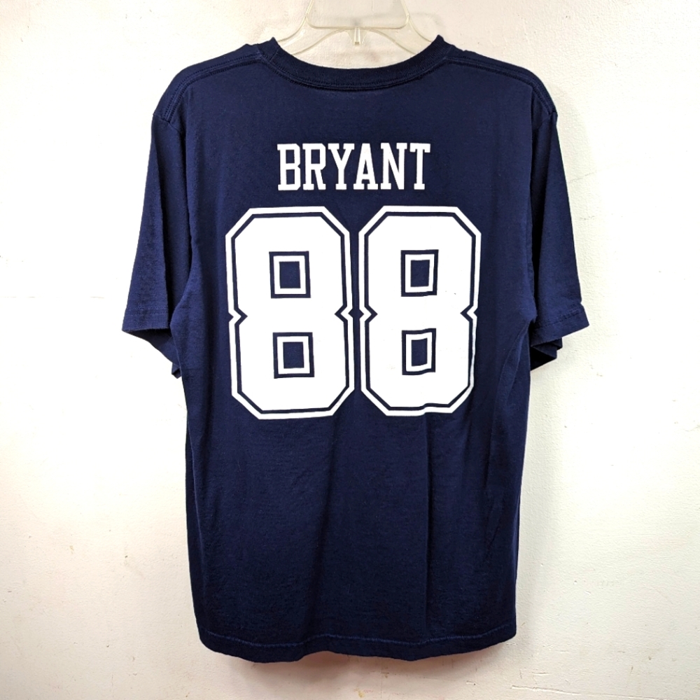 Dallas Cowboys #88 Dez Bryant Authentic Shirt ~ Men's Medium M ~ Blue